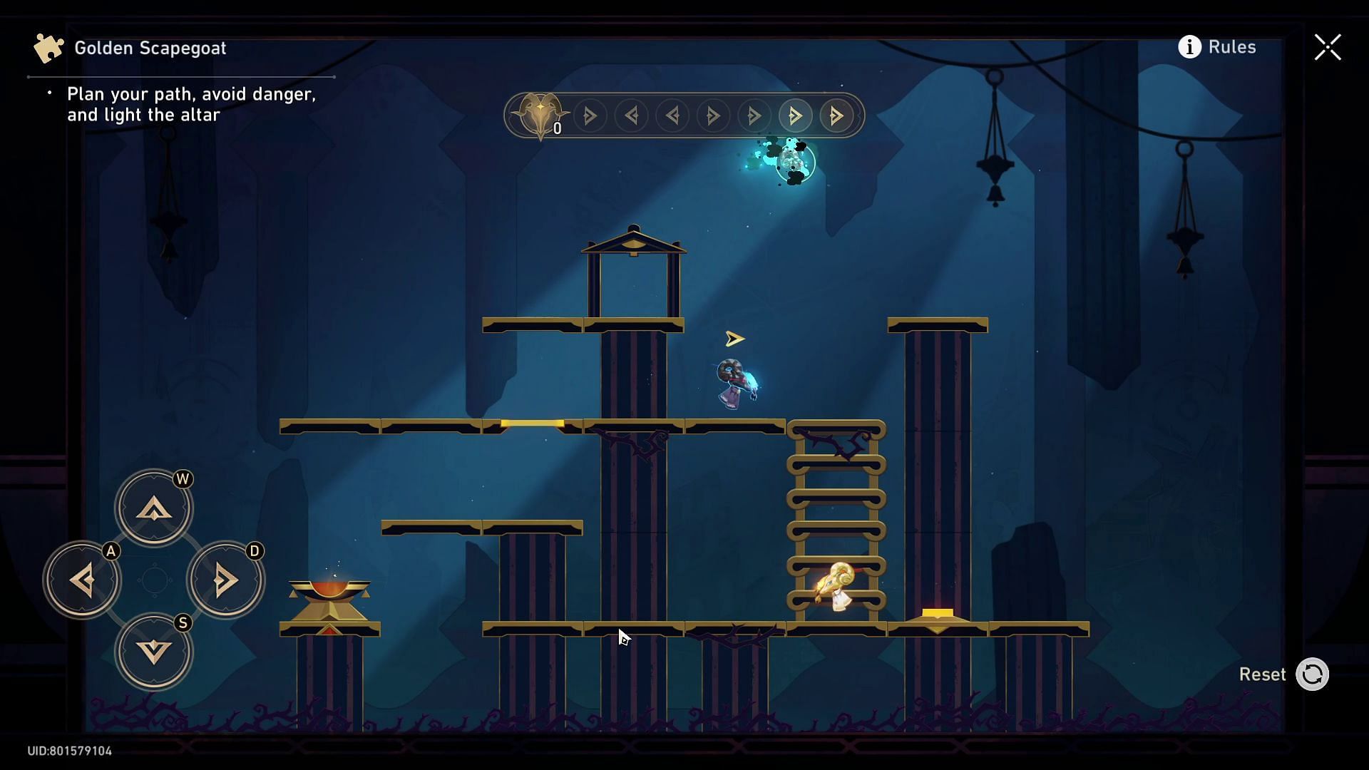 Second Golden Scapegoat puzzle solution (Image via HoYoverse)